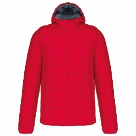 Kariban bélelt dzseki Light Hooded 340 piros