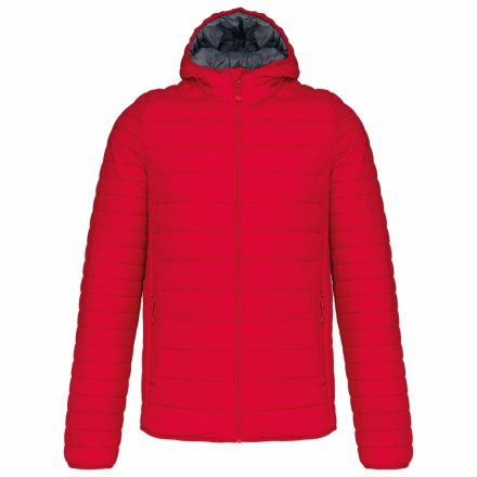Kariban bélelt dzseki Light Hooded 340 piros