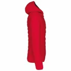 Kariban bélelt dzseki Light Hooded 340 piros