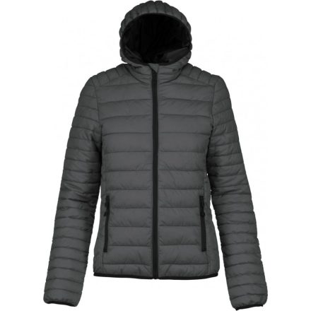 Kariban Ladies light hooded padded jacket