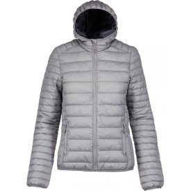 Kariban Ladies light hooded padded jacket