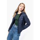 Kariban bélelt női dzseki Light Hooded 340 tengerkék