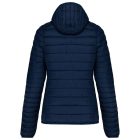 Kariban bélelt női dzseki Light Hooded 340 tengerkék