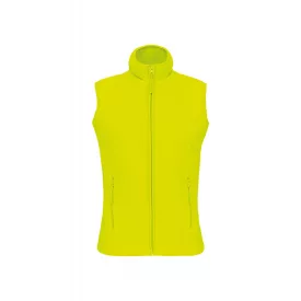 Kariban női polár mellény Melodie 280 fluo sárga