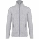 Kariban női polár pulóver Maureen 280 melírozott hamuszürke