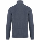 Kariban női polár pulóver Maureen 280 melírozott tengerkék