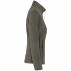 Kariban női polár pulóver Maureen 280 melírozott zöld