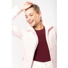 Kariban női polár pulóver Maureen 280 halvány rózsaszín