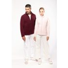 Kariban női polár pulóver Maureen 280 halvány rózsaszín