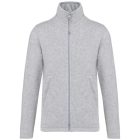 Kariban polár pulóver Falco 300 melírozott hamuszürke