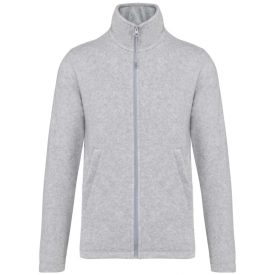 Kariban polár pulóver Falco 300 melírozott hamuszürke