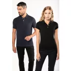 Kariban galléros póló Supima Piqué 220 tengerészkék