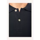 Kariban galléros póló Supima Piqué 220 tengerészkék