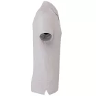 Kariban galléros póló Pique 220 melírozott szürke