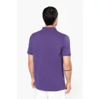 Kariban galléros póló Pique 220 lila