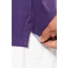 Kariban galléros póló Pique 220 lila
