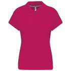 Kariban női galléros póló Pique 220 fukszia