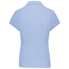 Kariban női galléros póló Pique 220 világoskék