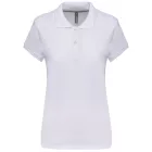 Kariban női galléros póló Pique 220 fehér