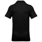 Kariban galléros póló Piqué 180 fekete