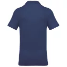 Kariban galléros póló Piqué 180 farmerkék