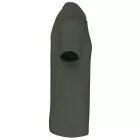 Kariban galléros póló Piqué 180 sötét khaki