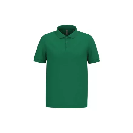 Kariban galléros póló Piqué 180 fűzöld