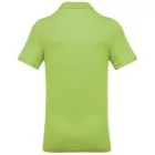 Kariban galléros póló Piqué 180 lime
