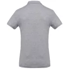Kariban galléros póló Piqué 180 melírozott szürke