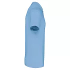 Kariban galléros póló Piqué 180 égszínkék