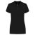 Kariban galléros női póló Piqué 180 fekete