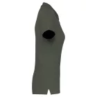 Kariban galléros női póló Piqué 180 sötét khaki