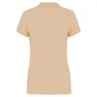 Kariban galléros női póló Piqué 180 homok