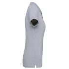 Kariban galléros női póló Piqué 180 melírozott szürke