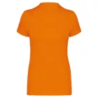 Kariban galléros női póló Piqué 180 narancs