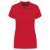 Kariban galléros női póló Piqué 180 piros