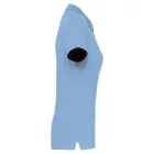 Kariban galléros női póló Piqué 180 égszínkék