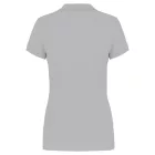 Kariban galléros női póló Piqué 180 hó szürke