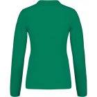 Kariban hosszú ujjú galléros női póló Pique 180 fűzöld