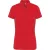 Kariban galléros női póló Jersey 180 piros