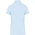 Kariban galléros női póló Jersey 180 égszínkék