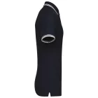 Kariban galléros póló Striped Pique 180 tengerkék-fehér