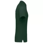 Kariban galléros póló Unisex Pique 180 üvegzöld