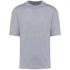 Kariban póló Oversized 220 melírozott szürke