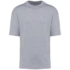 Kariban póló Oversized 220 melírozott szürke