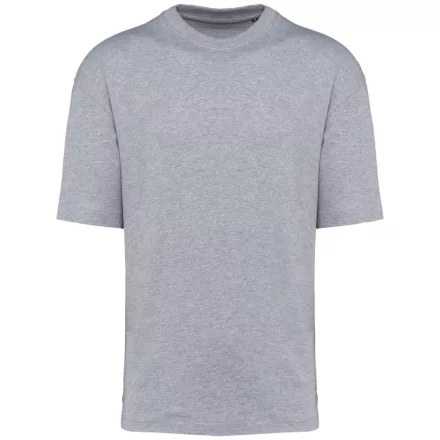 Kariban póló Oversized 220 melírozott szürke