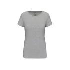 Kariban női póló Stretch 160 melírozott világosszürke