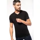 Kariban póló Stretch V-Neck 160 fekete