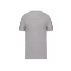 Kariban póló Stretch V-Neck 160 melírozott világosszürke