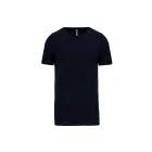 Kariban póló Stretch V-Neck 160 tengerészkék